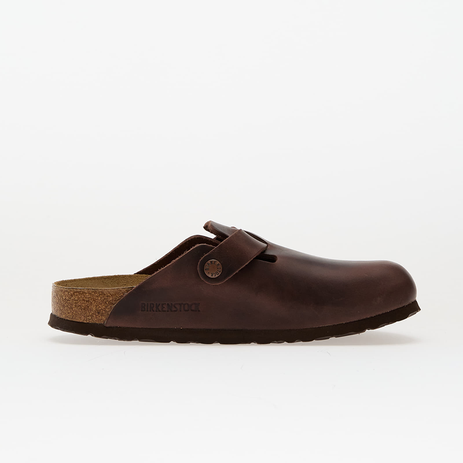 Sneakers und Schuhe für Frauen Birkenstock Boston Natural Leather Oiled Habana