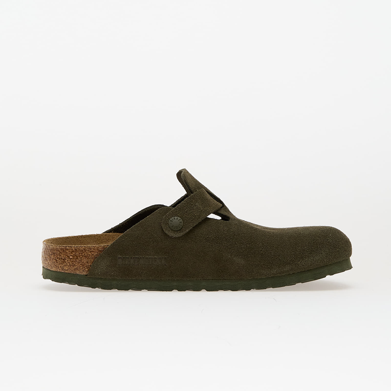 Moteriški sportiniai bateliai ir avalynė Birkenstock Boston Suede Leather Thyme