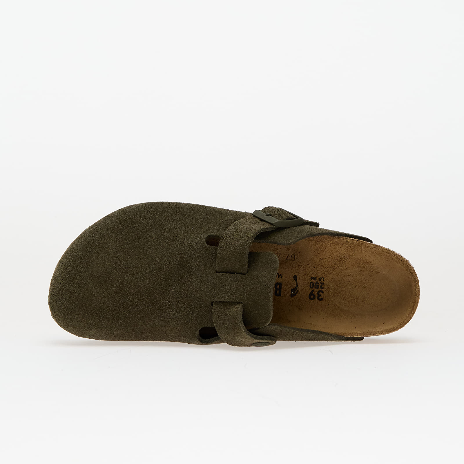 Moteriški sportiniai bateliai ir avalynė Birkenstock Boston Suede Leather Thyme