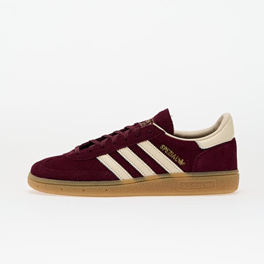adidas Handball Spezial W Maroon/ Crew White/ Gold Metallic