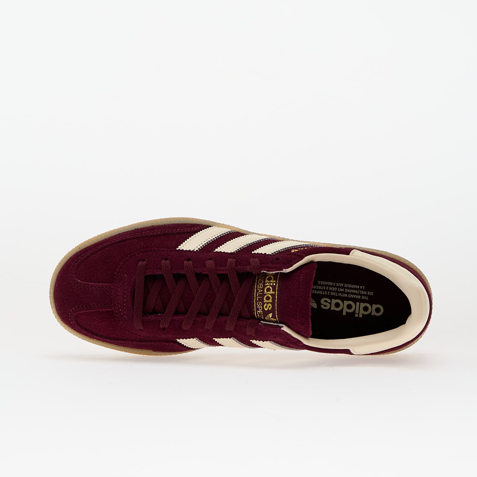 Sneakers und Schuhe für Frauen adidas Handball Spezial W Maroon/ Crew White/ Gold Metallic