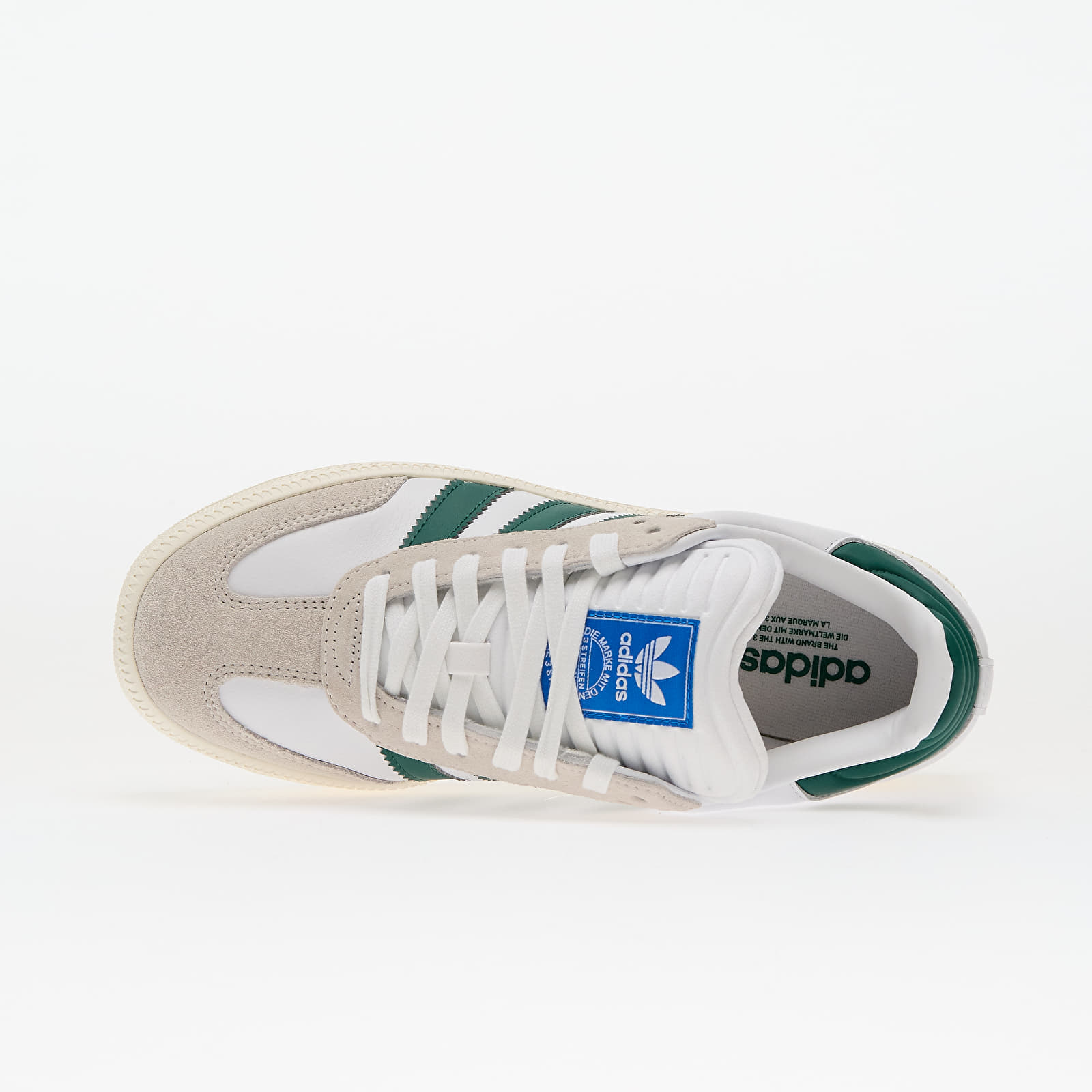 Мужская обувь adidas Samba Xlg Ftw White/ Collegiate Green/ Off White