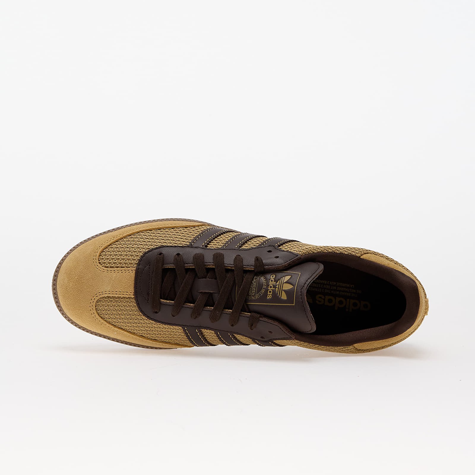 Turnschuhe und Schuhe für Männer adidas Samba OG Golden Beige/ Dark Brown/ Gum5