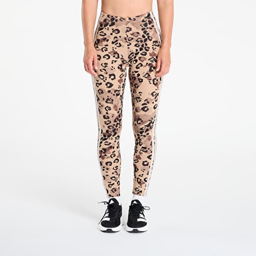 Leggins adidas Essentials 3-Stripes Animal Print Leggings Multicolor/ Warm Sand