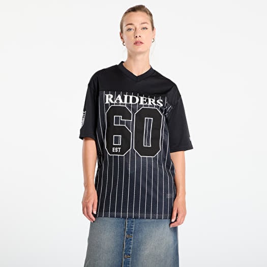 New Era Las Vegas Raiders NFL Pinstripe Jersey UNISEX Black
