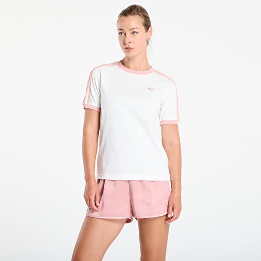 T-shirt adidas Originals Ruffle 3-Stripes T-Shirt Off White