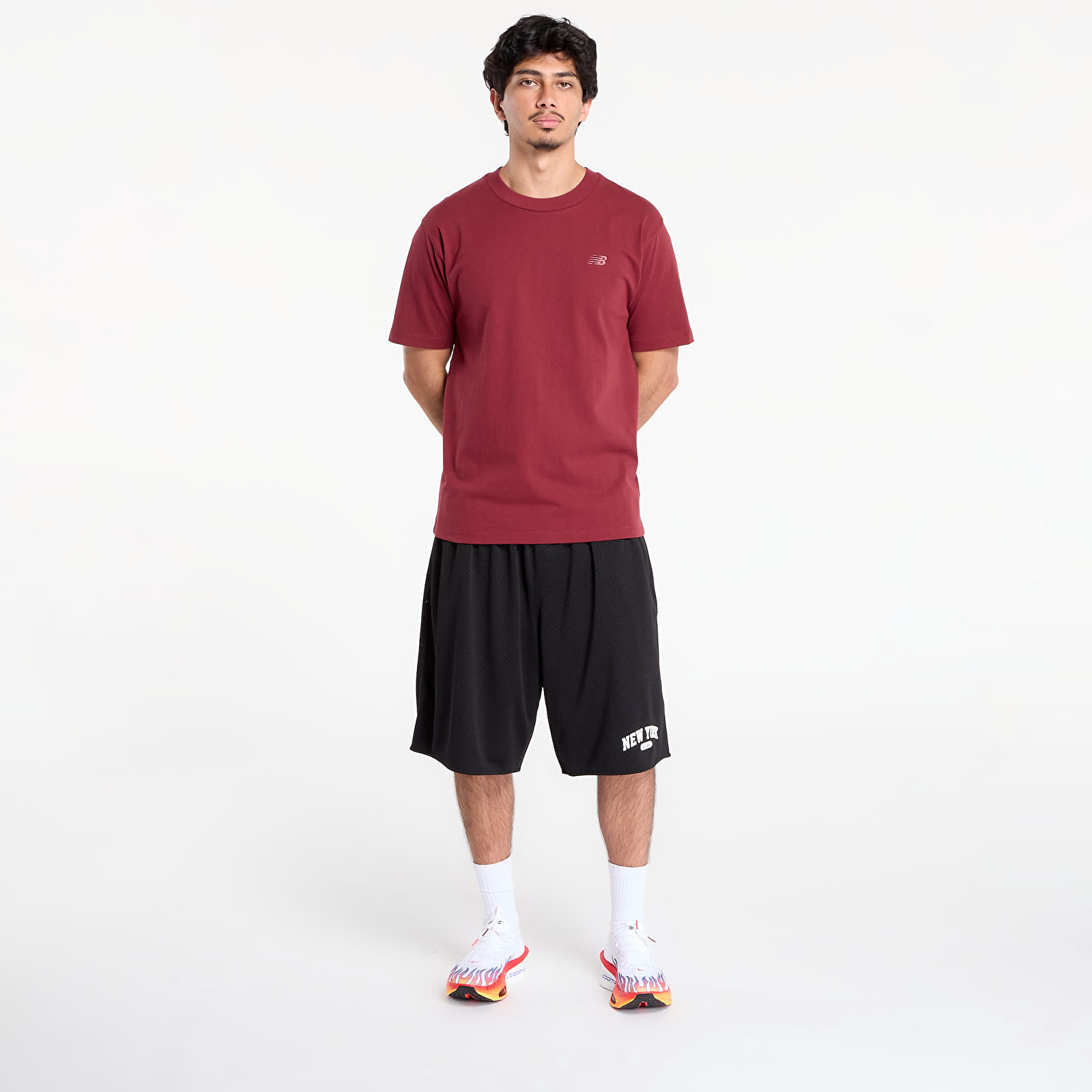 T-Shirts Männer New Balance Athletics Cotton T-Shirt Bordeaux