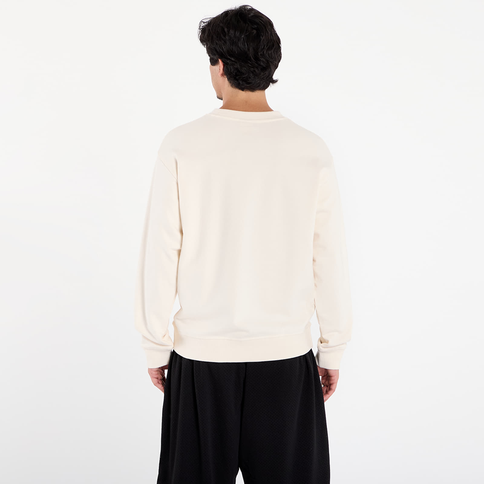 Herren-Sweatshirts New Balance Athletics French Terry Crew Beige