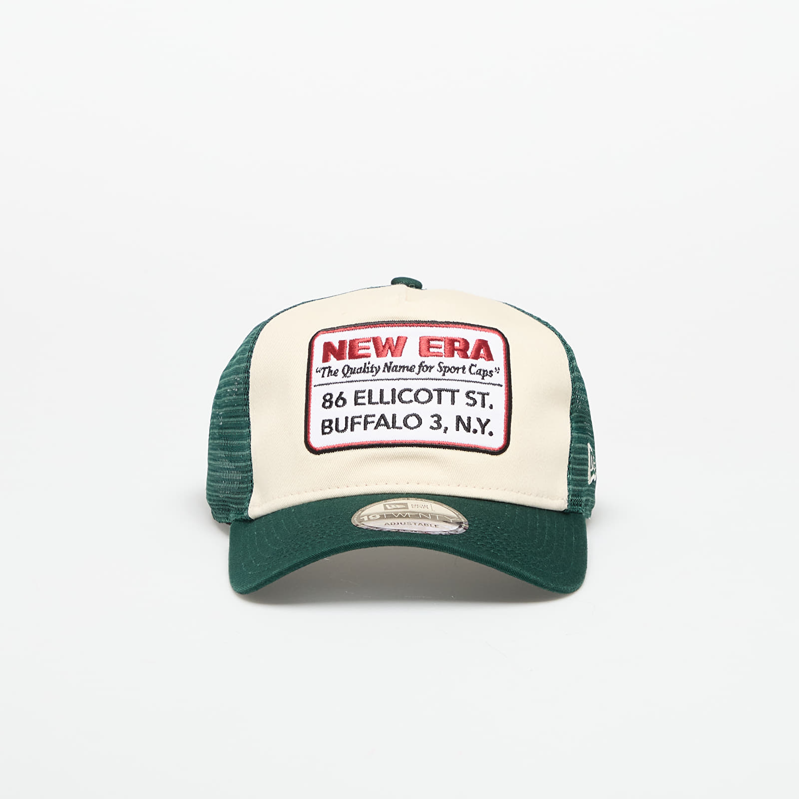 Men's caps New Era 19TWENTY Trucker Cap Light Cream/ Dkg