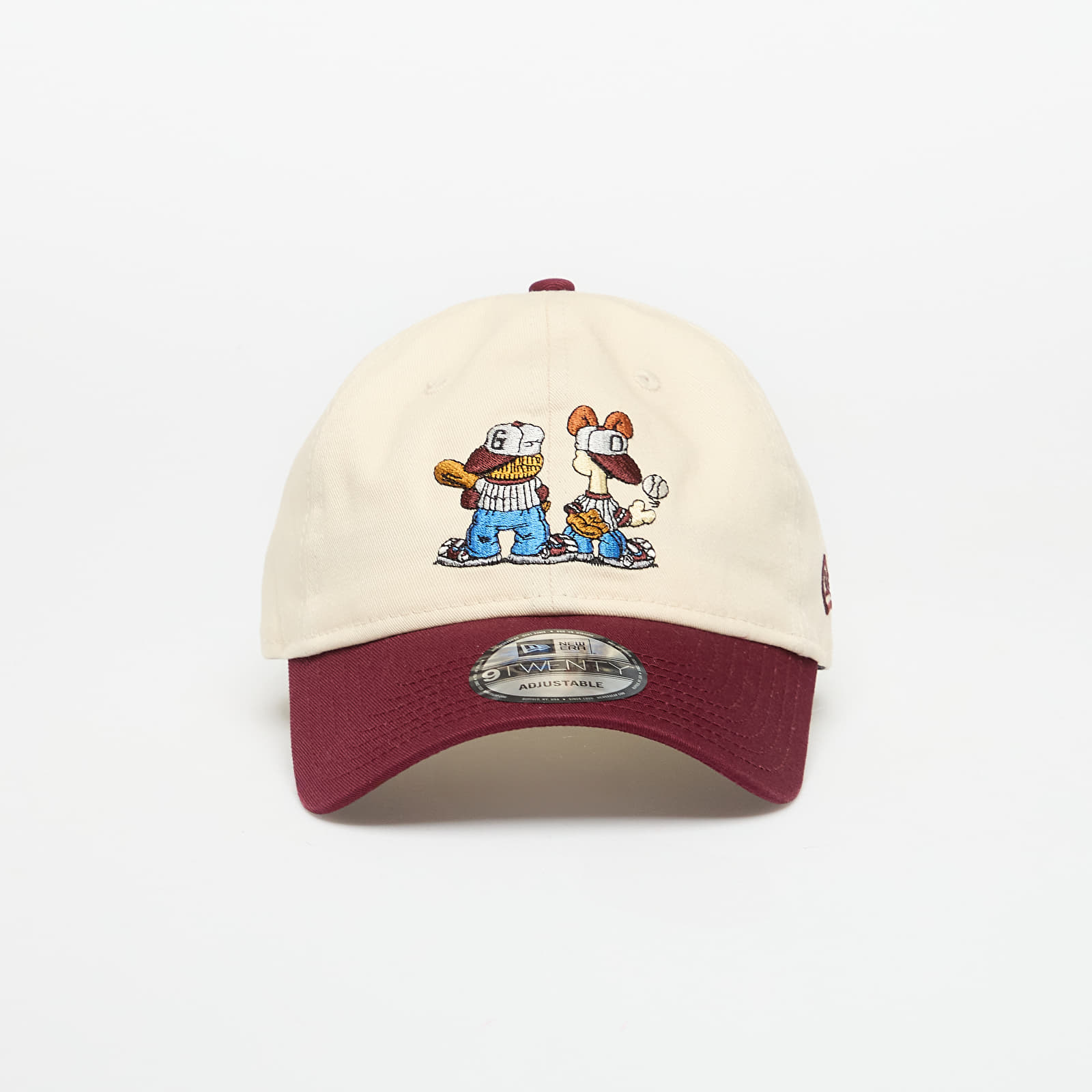 Șepci pentru bărbați New Era 9TWENTY Garfield Adjustable Cap Light Cream/ Fbg
