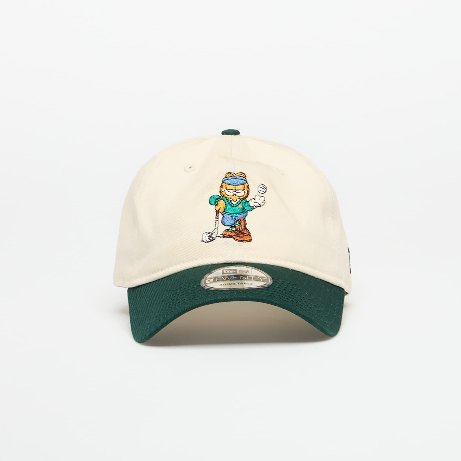Șepci pentru bărbați New Era 9TWENTY Garfield Adjustable Cap Light Cream/ Dkg
