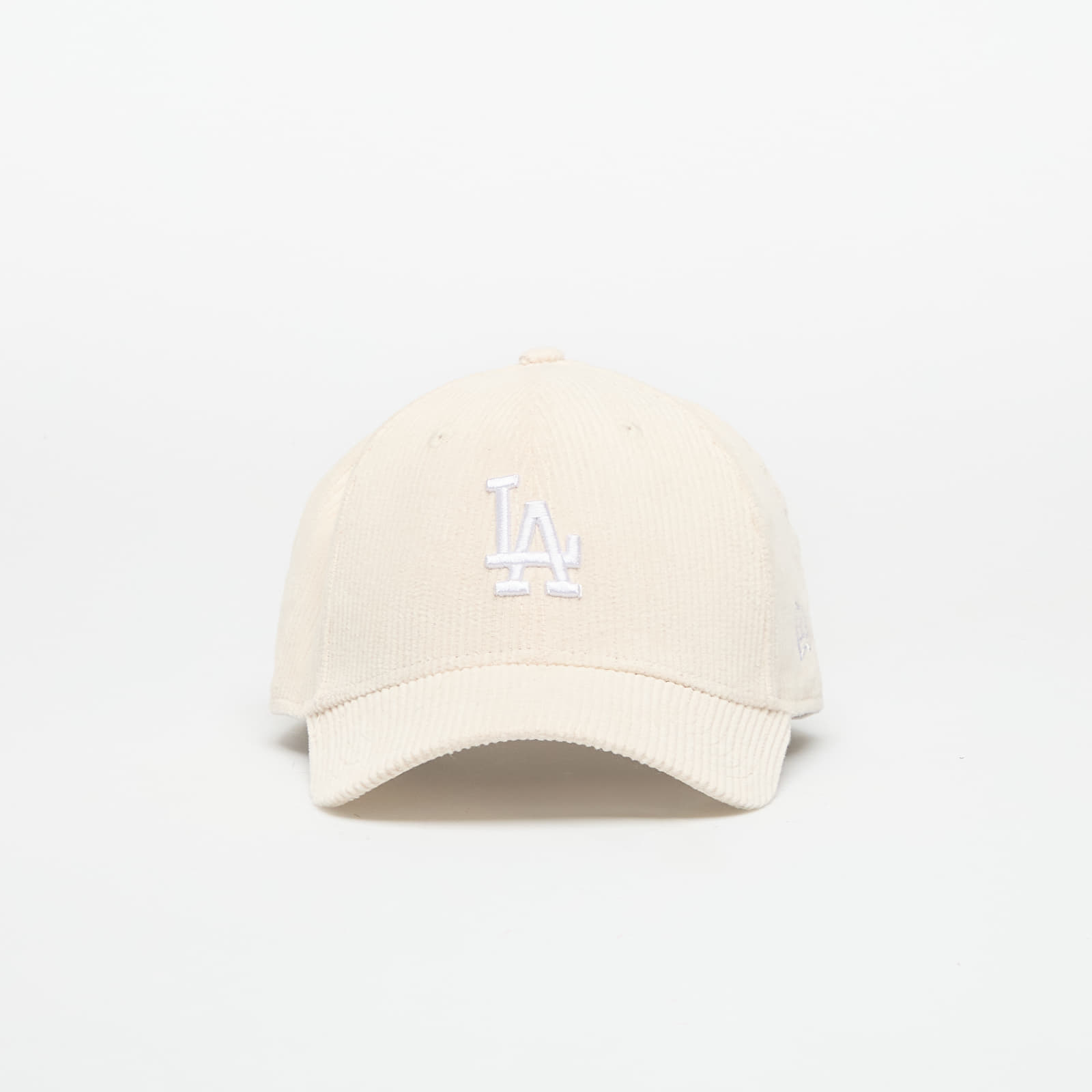 Șepci pentru bărbați New Era Los Angeles Dodgers 9FORTY Cord Cap Light Cream