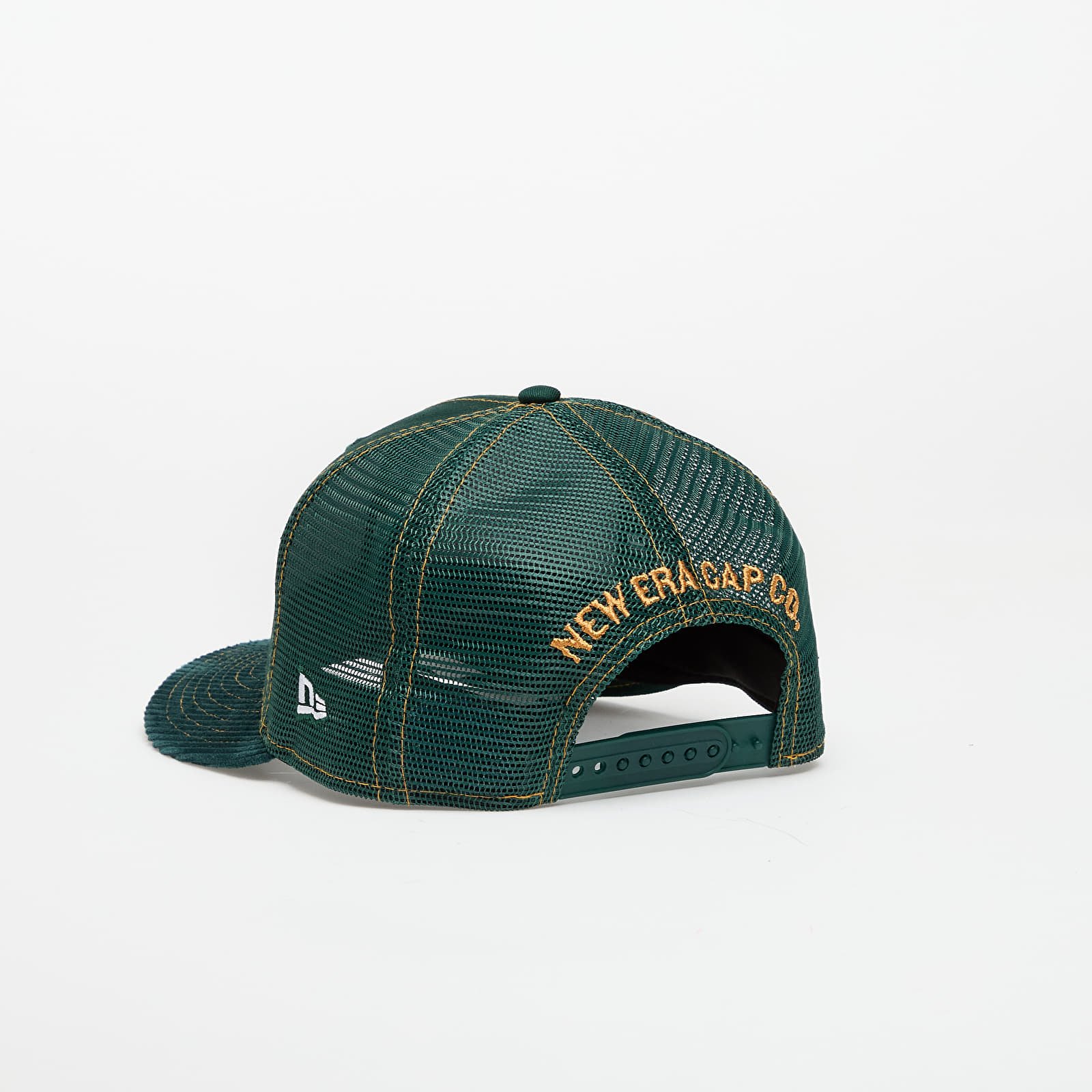 Men's caps New Era 9FIFTY Trucker Cord Cap Dark Green
