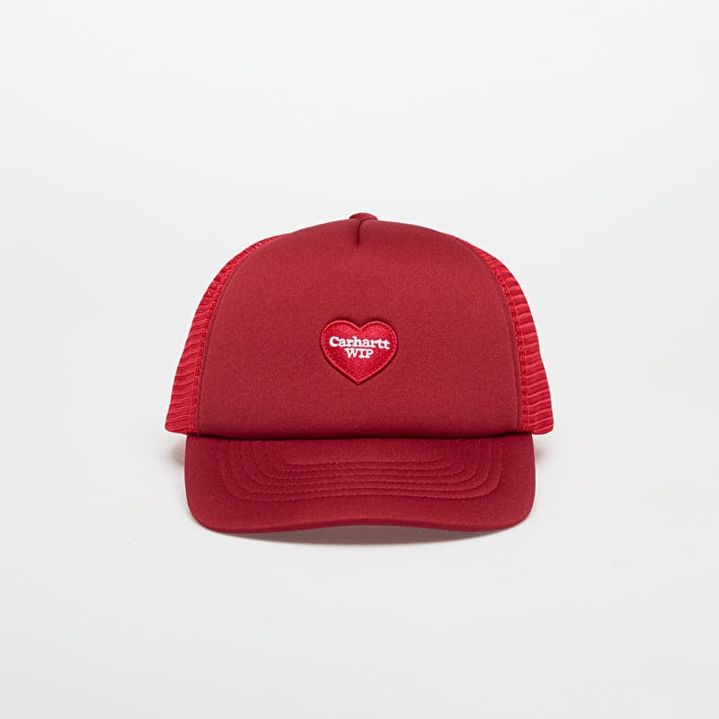 Boné Carhartt WIP Heart Patch Trucker Cap Scarlet