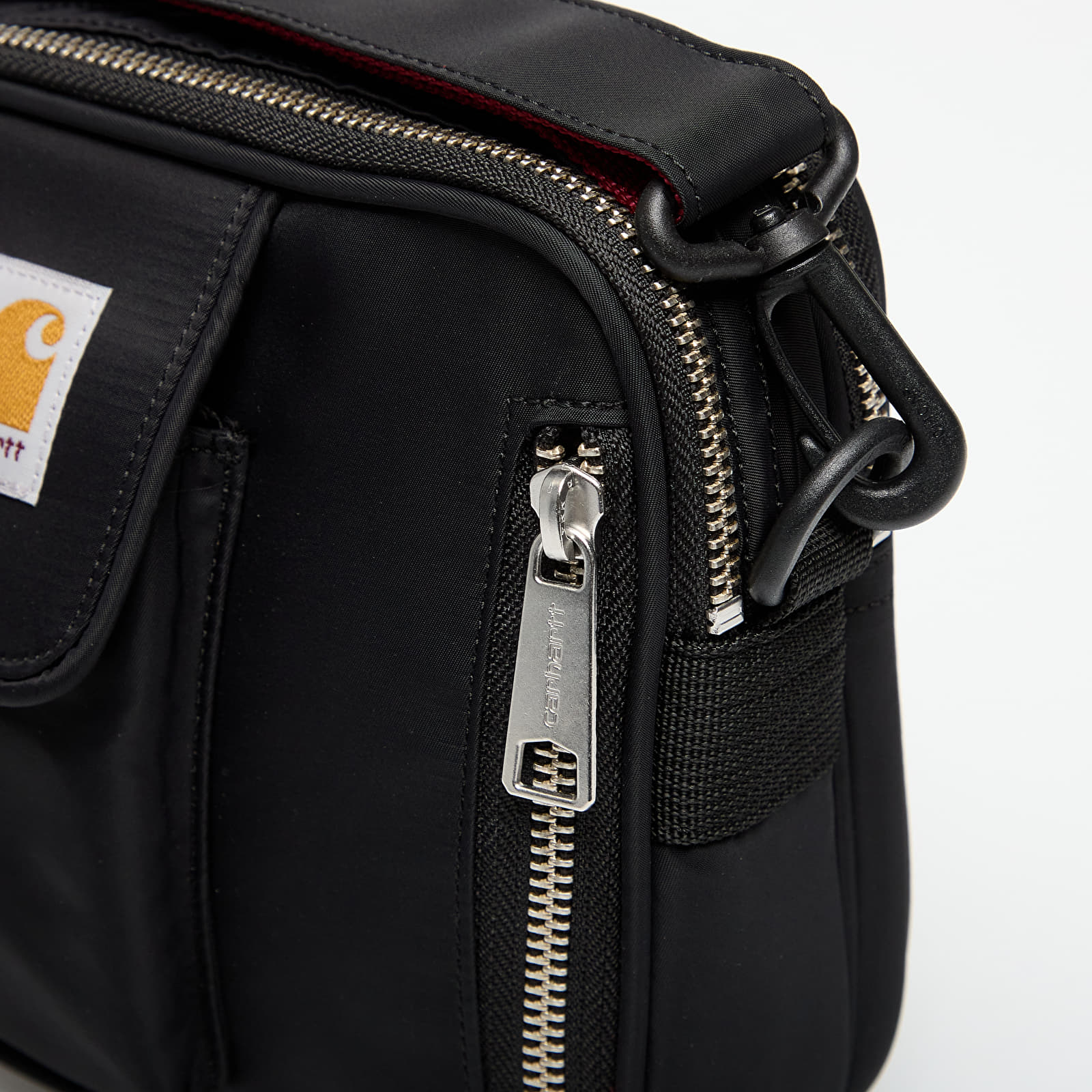 Bolsos bandolera Carhartt WIP Alumni Essential Bag Small Black/ Scarlet