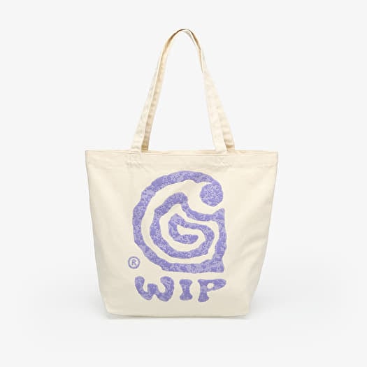Bolsa Carhartt WIP Canvas Graphic Tote Helix Print/  Natural
