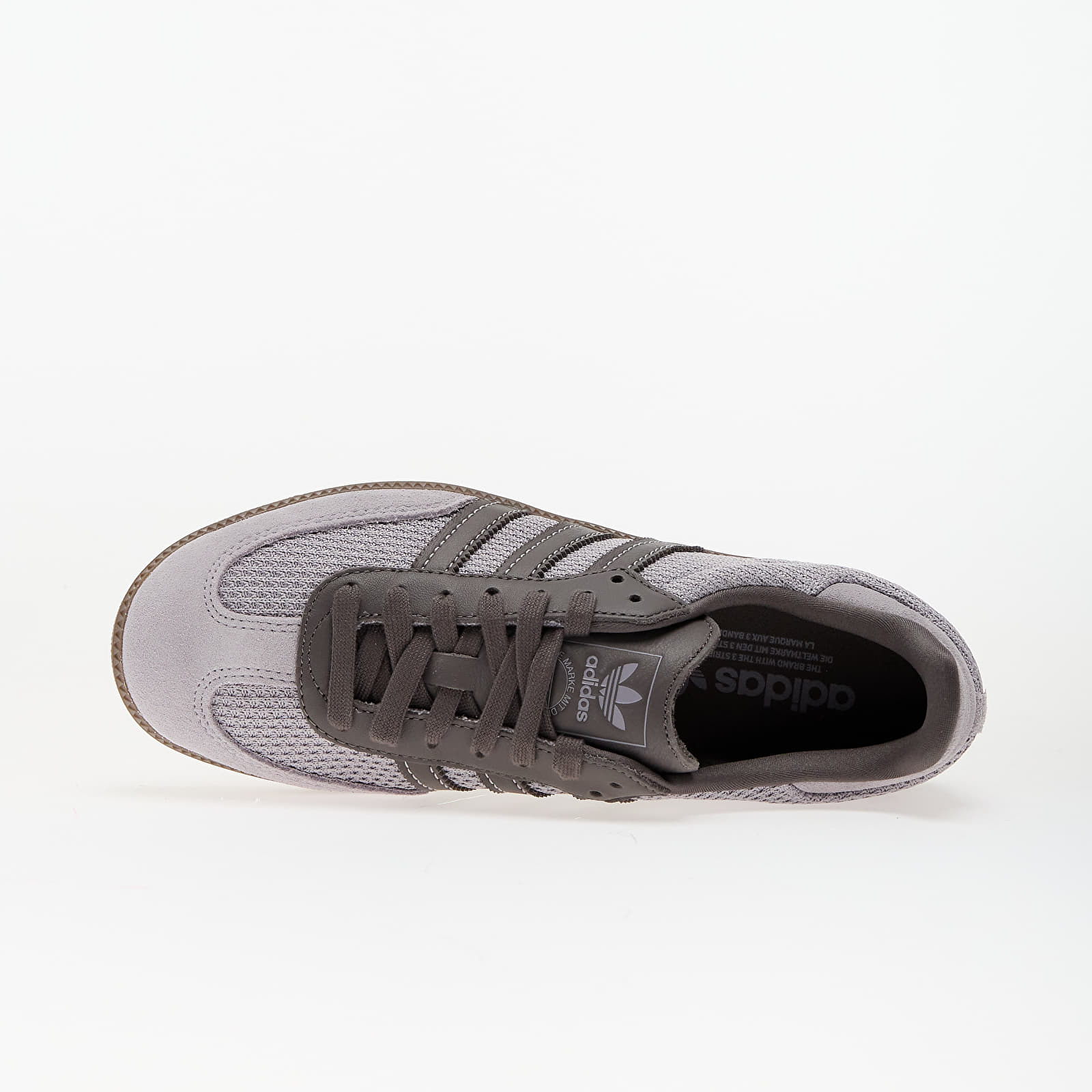 Чоловіче взуття adidas Samba OG Glory Grey/ Charcoal/ Gum5