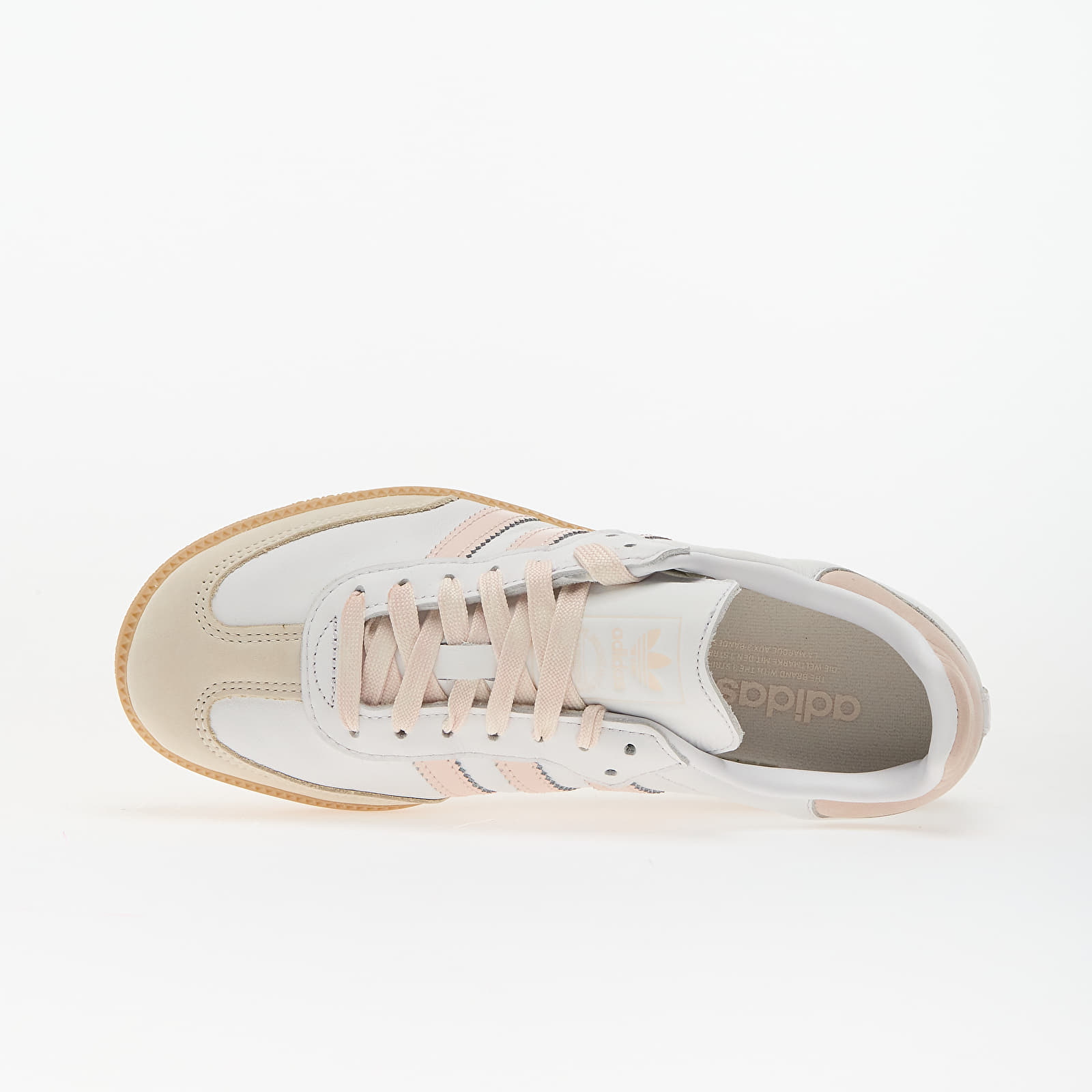Încălțăminte și sneakerși pentru femei adidas Samba OG W Ftw White/ Wonder Aqua/ Gum