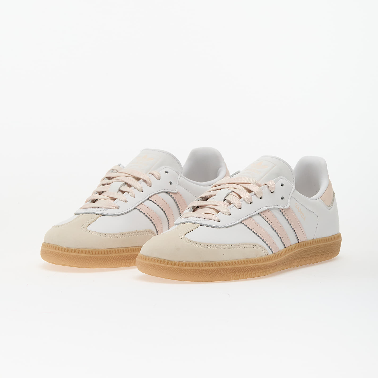 Încălțăminte și sneakerși pentru femei adidas Samba OG W Ftw White/ Wonder Aqua/ Gum