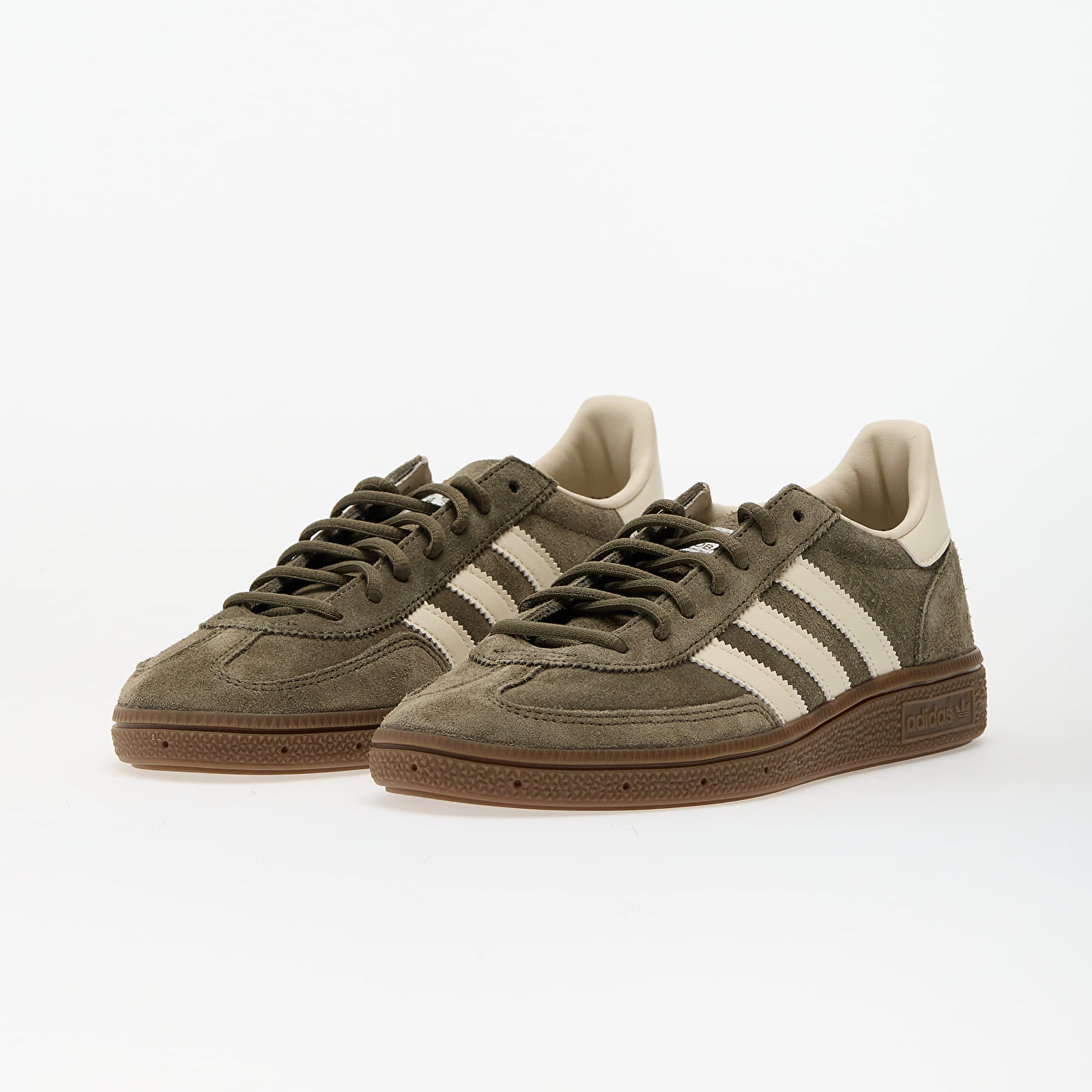 Férfi cipők adidas Handball Spezial Olive Strata/ Crew White/ Gum5