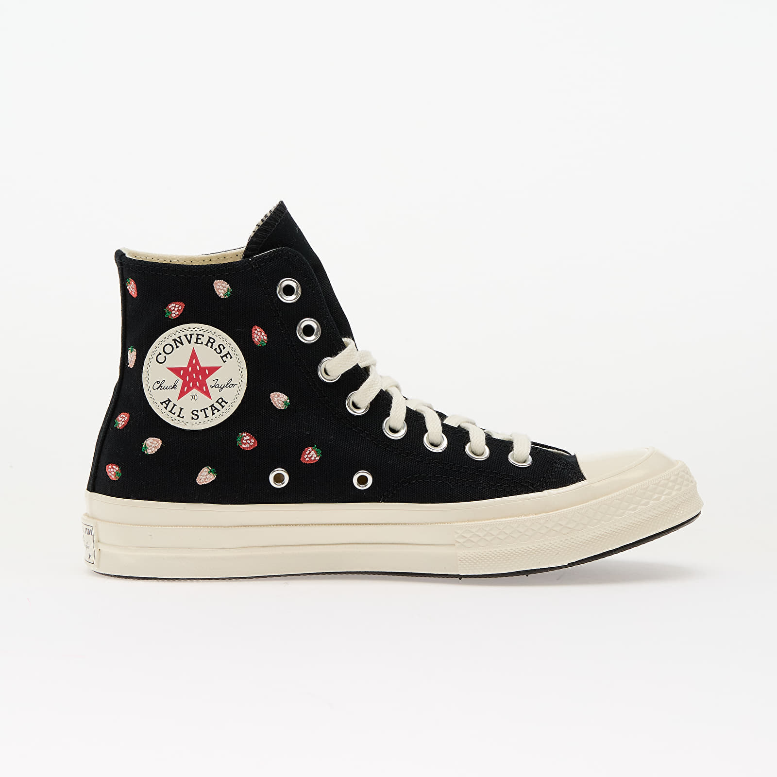 Sneakers og sko til mænd Converse Chuck 70 Strawberries Black/ Soft Red/ Green