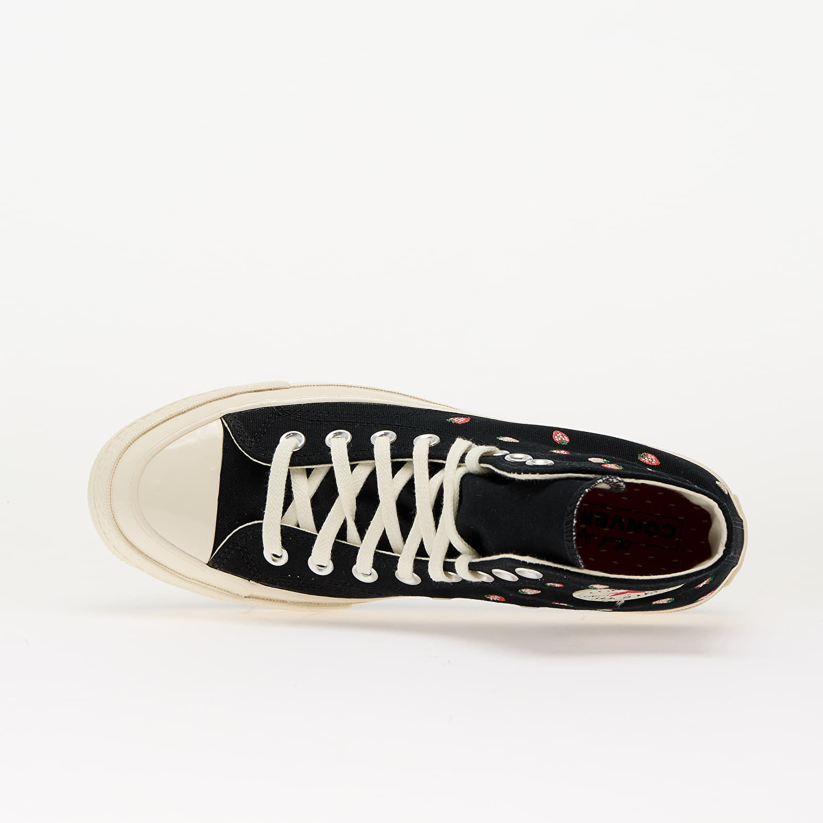 Sneakers og sko til mænd Converse Chuck 70 Strawberries Black/ Soft Red/ Green