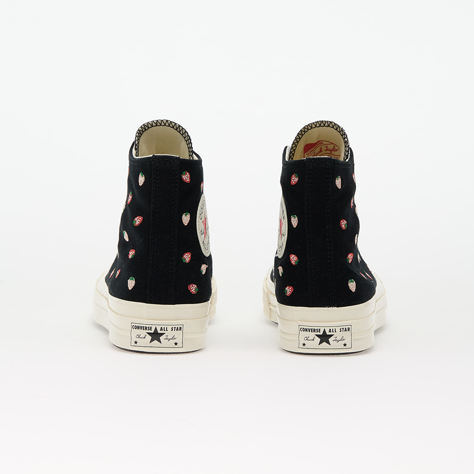 Sneakers og sko til mænd Converse Chuck 70 Strawberries Black/ Soft Red/ Green