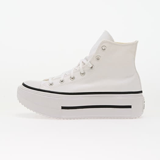 Converse Chuck Taylor All Star Lift Double Stack White/ Black/ White