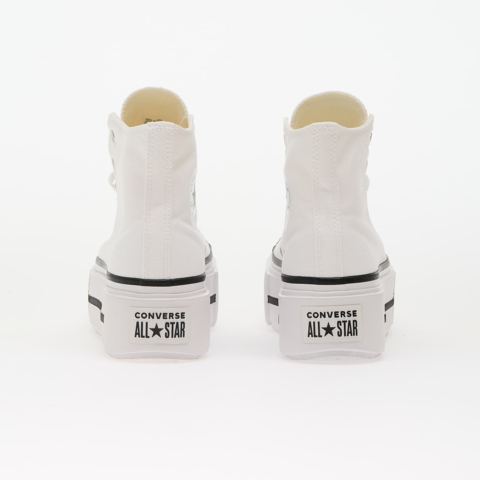 Turnschuhe und Schuhe für Männer Converse Chuck Taylor All Star Lift Double Stack White/ Black/ White