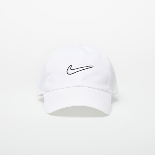 Kapa Nike Club Unstructured Swoosh Cap White/ White