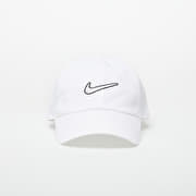 Nike Club Unstructured Swoosh Cap White/ White