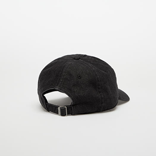 Men's caps Nike Club Unstructured Denim Cap Black/ White