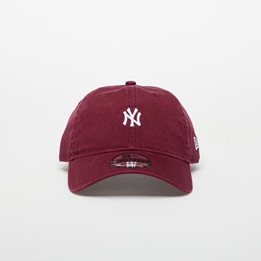 Kapa New Era New York Yankees 9TWENTY MLB Mini Logo Frosted Burgundy/ Chrome White