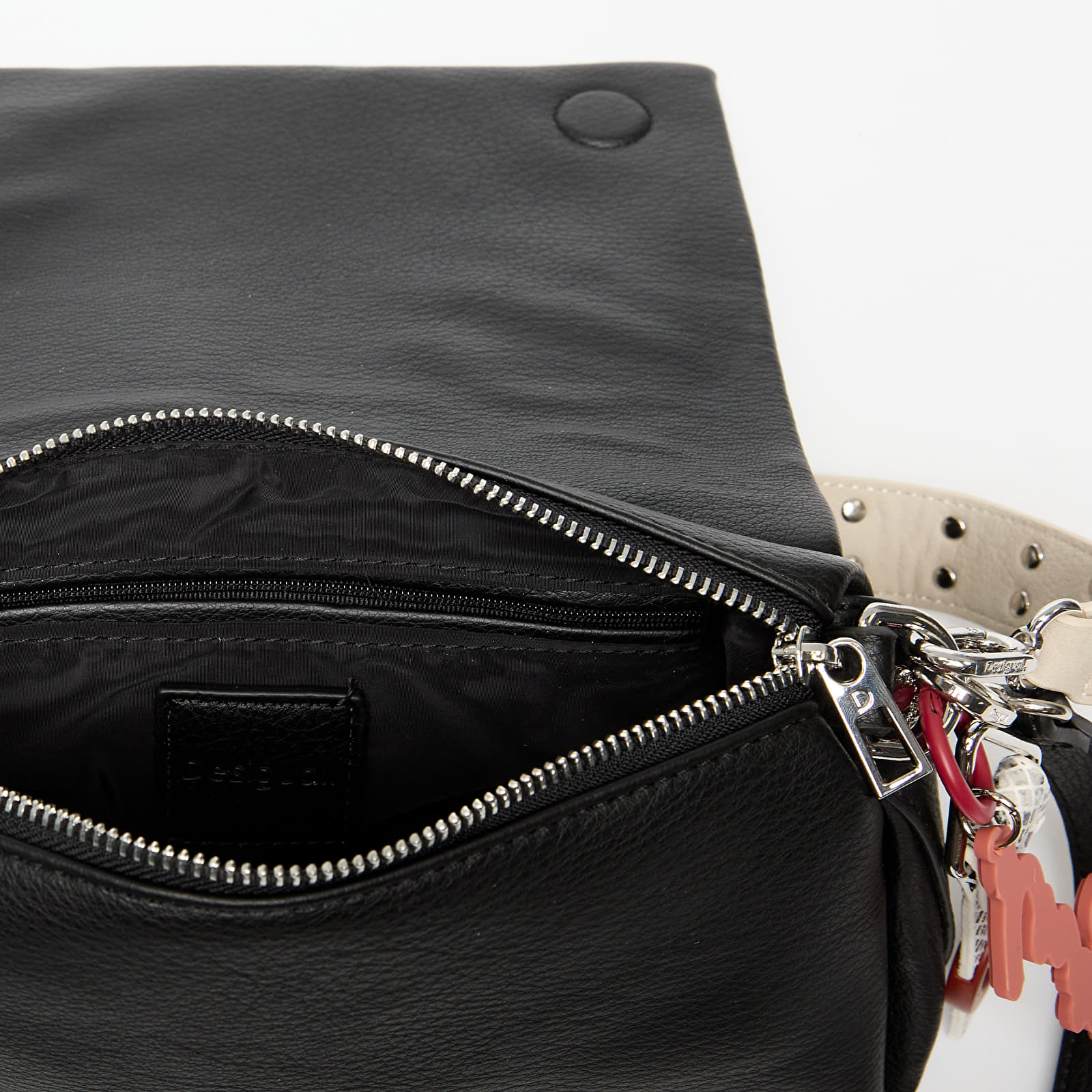 Umhängetaschen für Männer Desigual Sierra Naron Medium Bag Black