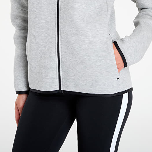 nike diagonal zip hoodie