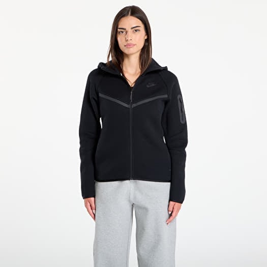 Nike Sportswear Tech Fleece Windrunner Women's Full-Zip Hoodie Black/ Black