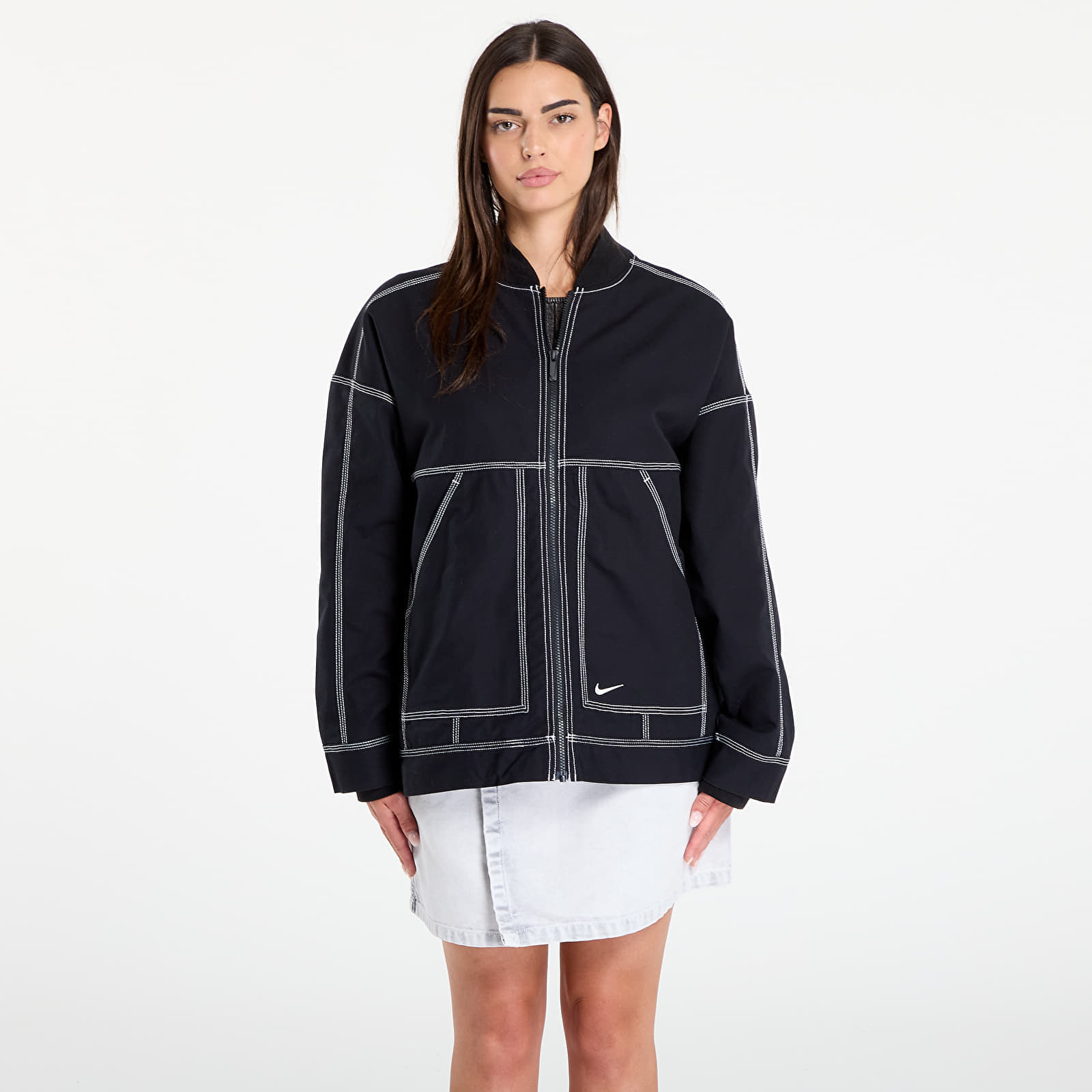 Veste Sportswear Women's Oversized Graphic Cargo Jacket / L - Nike - Modalova