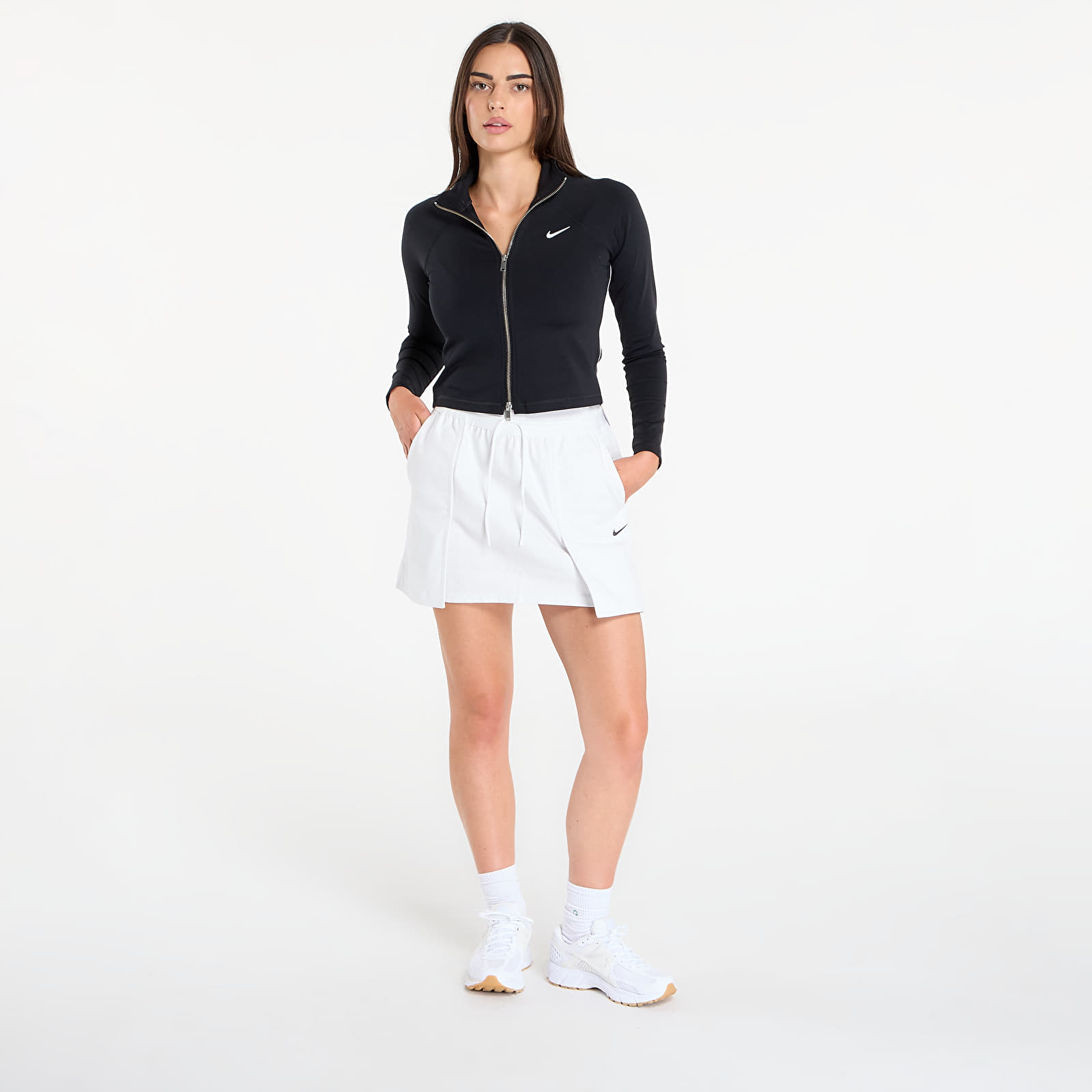 Szoknyák Nike Sportswear Women's Cargo Mini Skirt Summit White/ Black