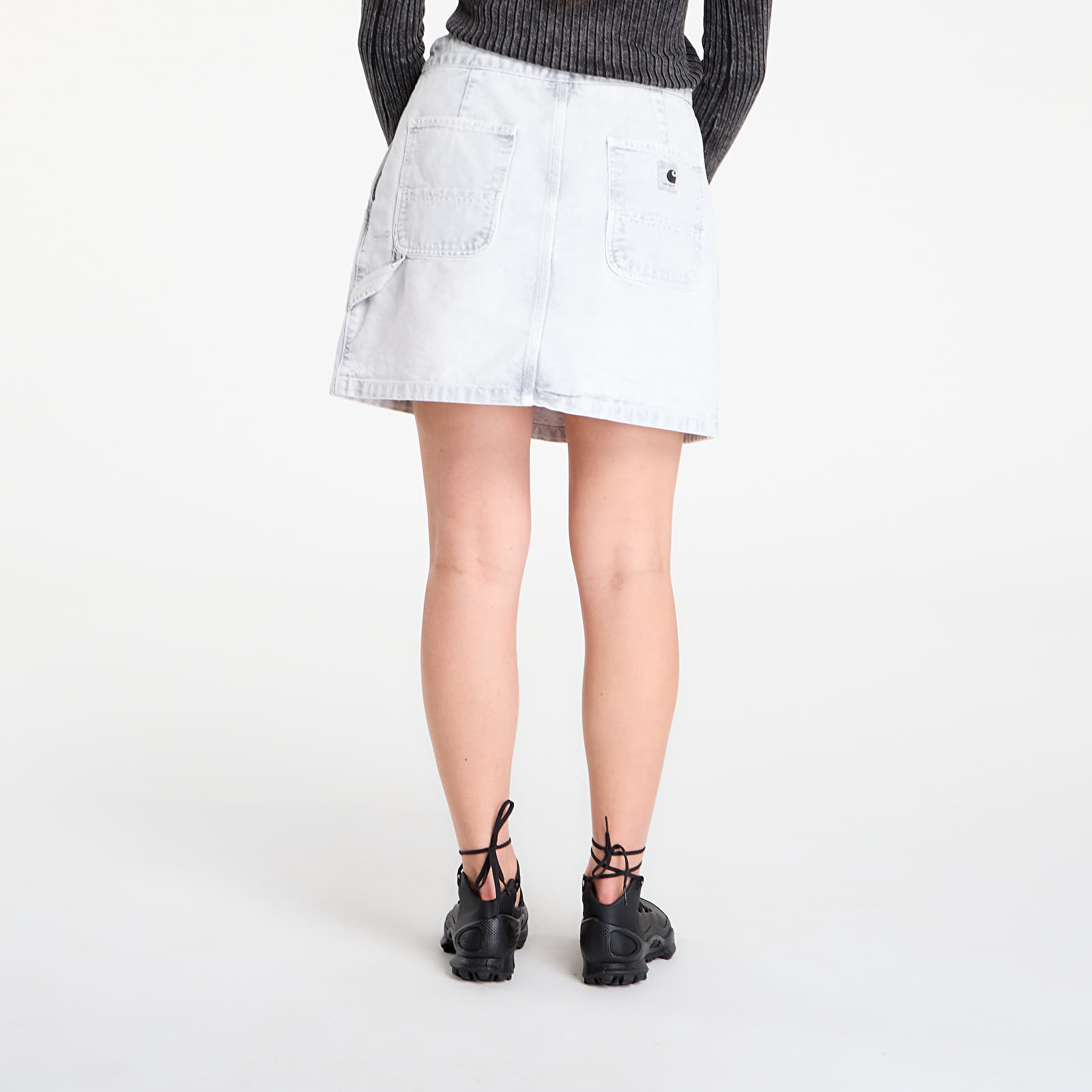 Röcke Carhartt WIP W' Emery Skirt Black Chalk Wash