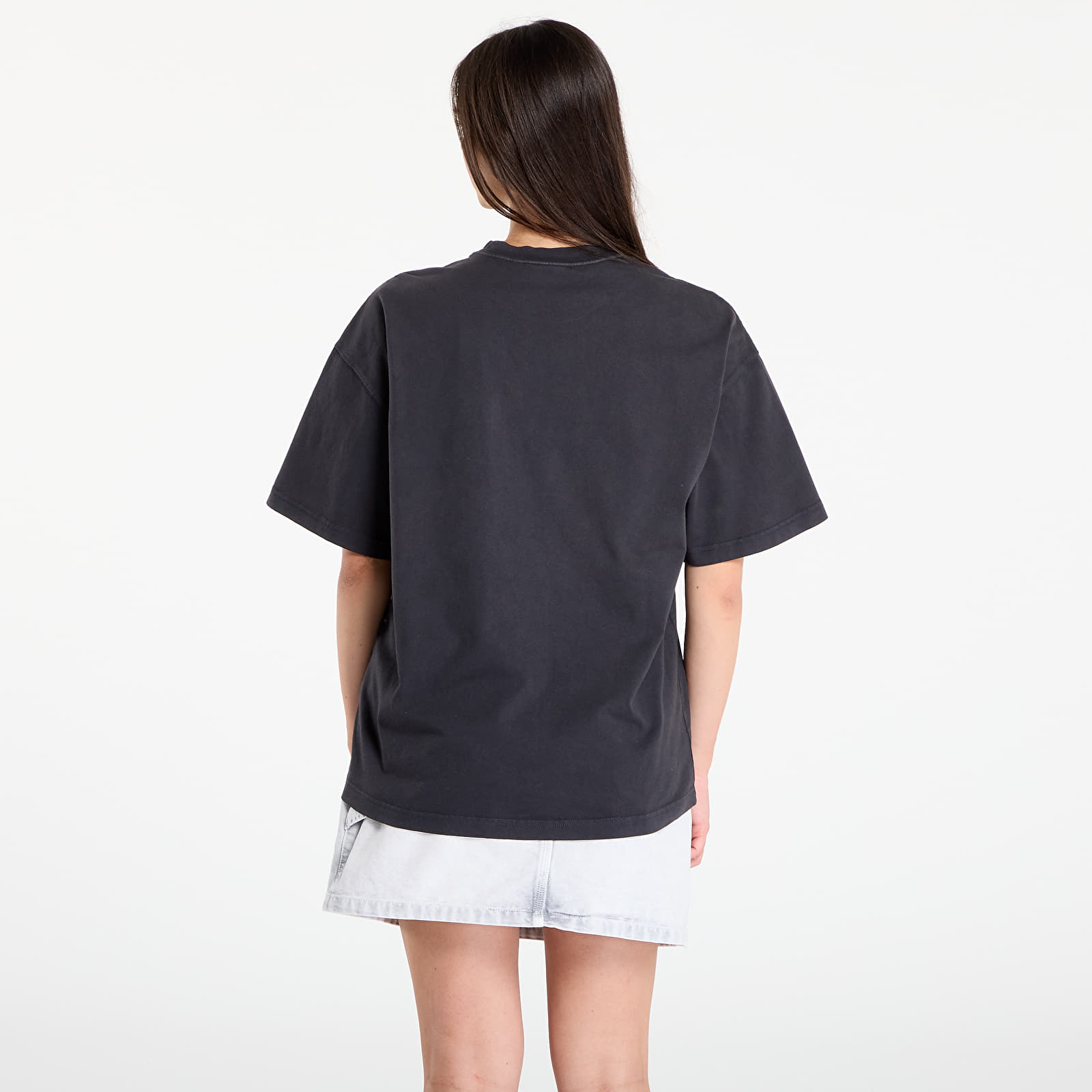 T-Shirts Männer Carhartt WIP S/S Hudson Pocket T-Shirt Black Chalk Wash