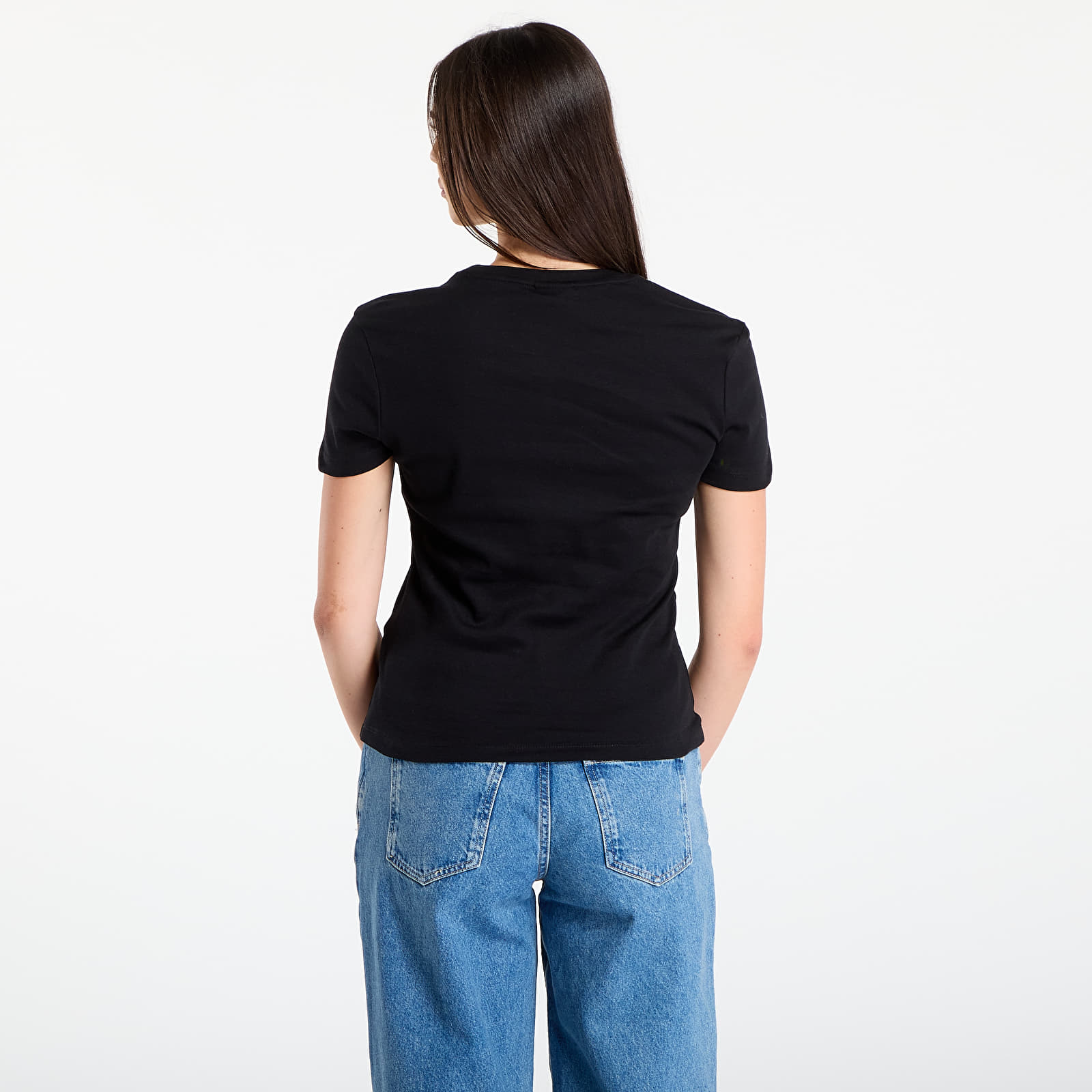 T-Shirts Frau Desigual T-Shirt With Embroidered Lettering Black