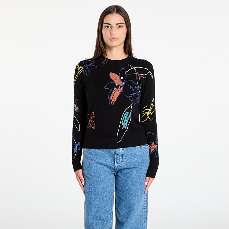 Sveter Desigual Arty Pullover Sweater Black