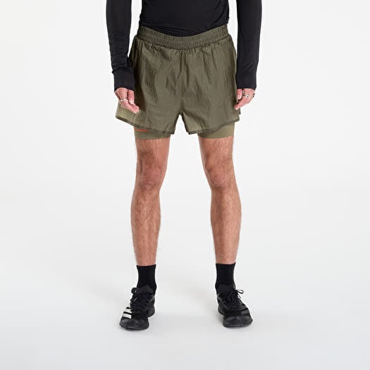 adidas Adi365 H.Koumori Running 2-In-1 Shorts Olive Strata