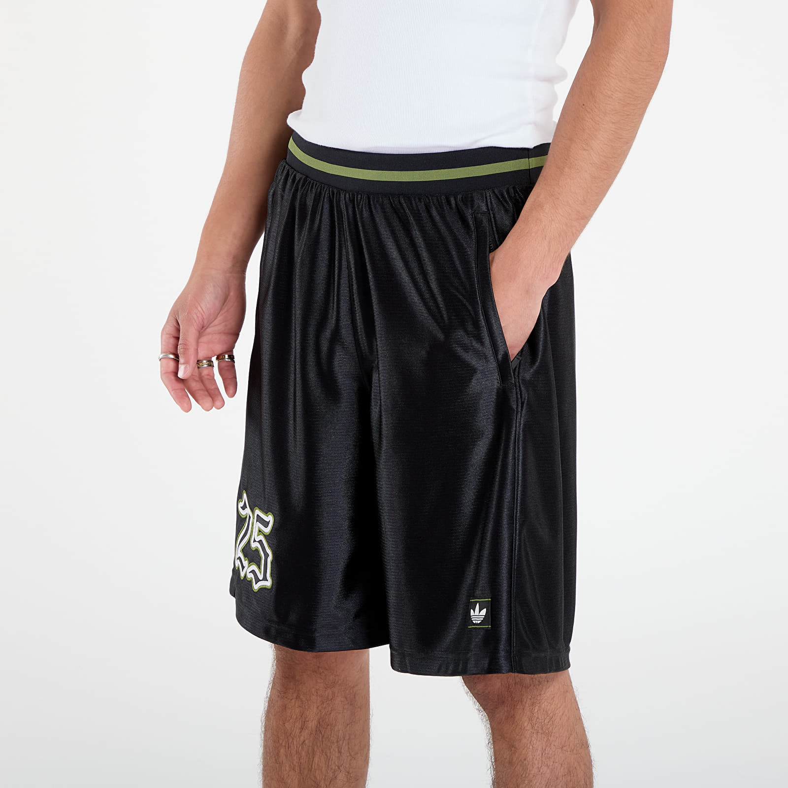 Shorts für Männer adidas Number Graphic Short Black