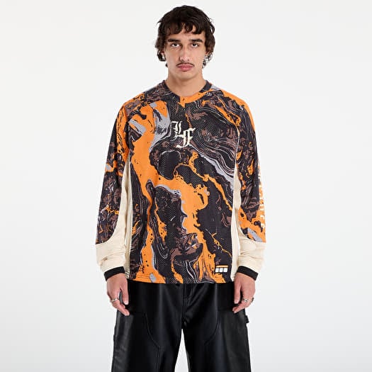 Jersey Puma LaFrance HEEM Moto Jersey Orange Glo-AOP