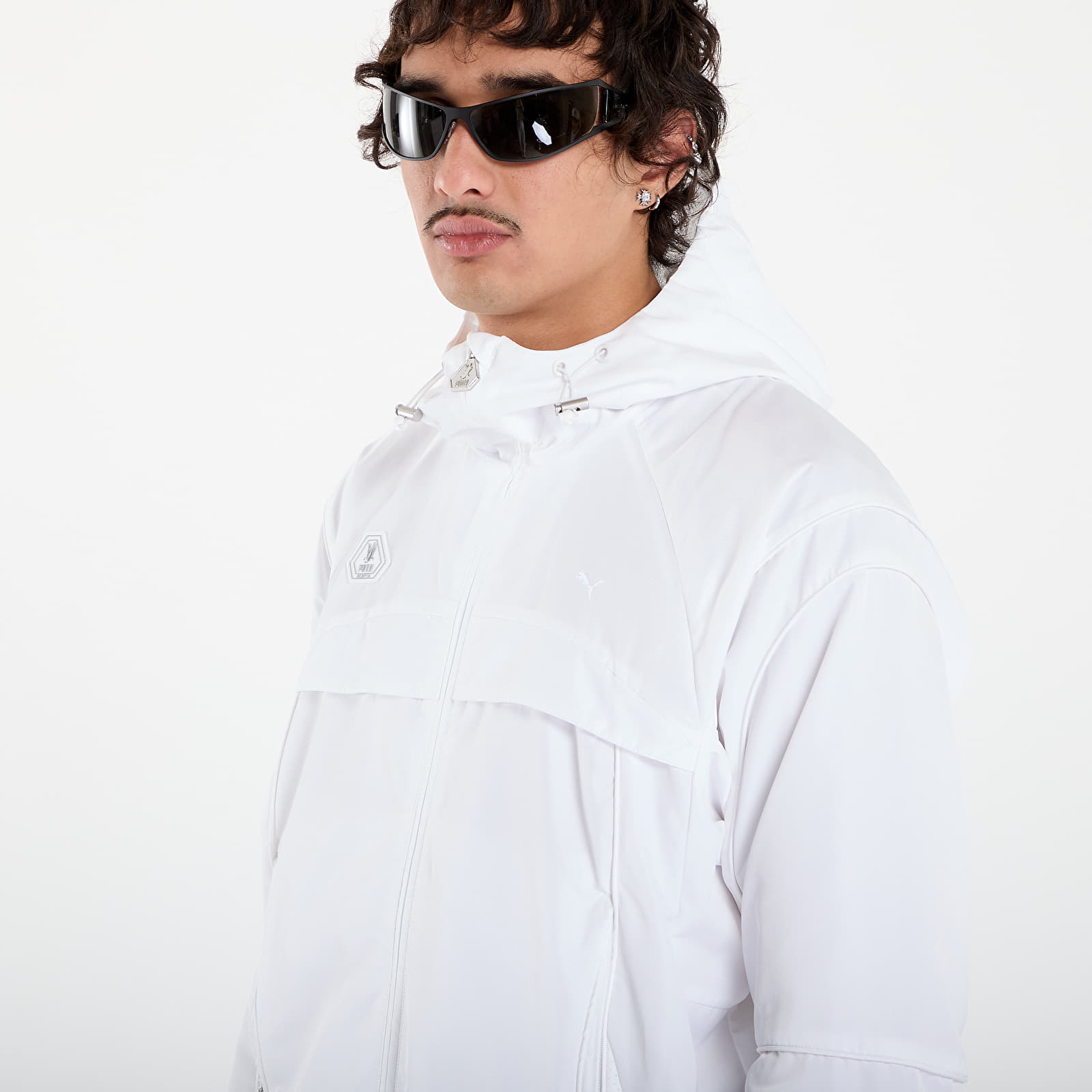 Jachete pentru bărbați PUMA x SKEPTA CLRT Jacket PUMA White