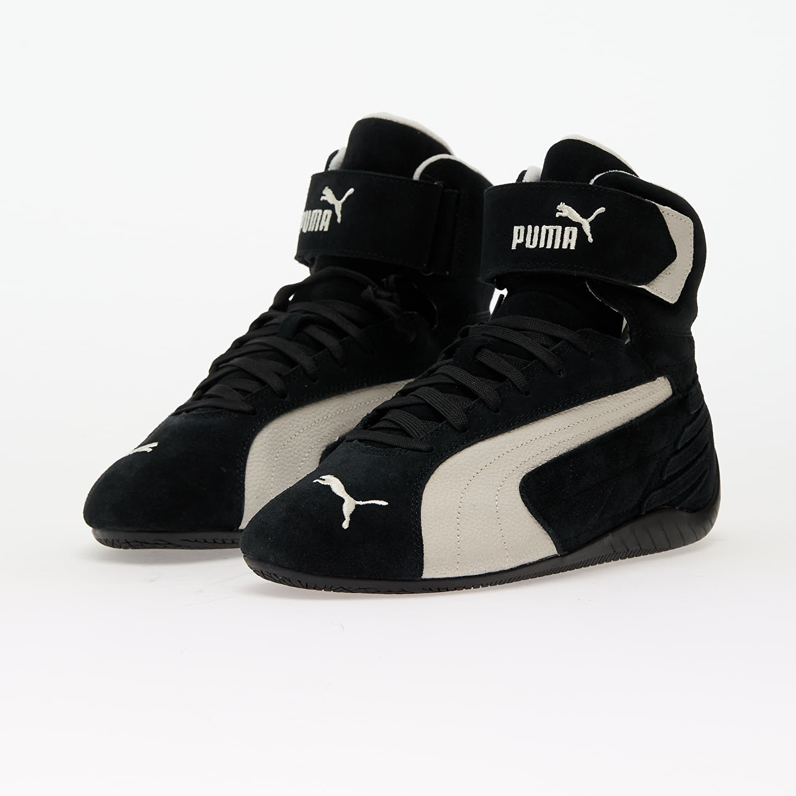 Men's sneakers and shoes Puma Speedcat Mid Puma Black-Warm White