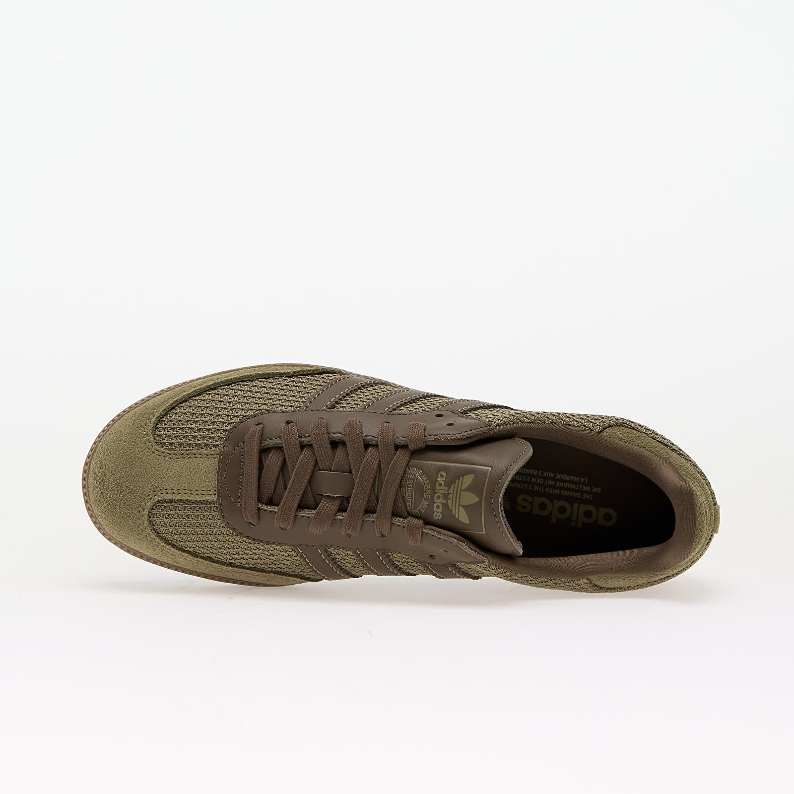 Férfi cipők adidas Samba Og Orbit Green/ Cardboard Brown/ Gum5