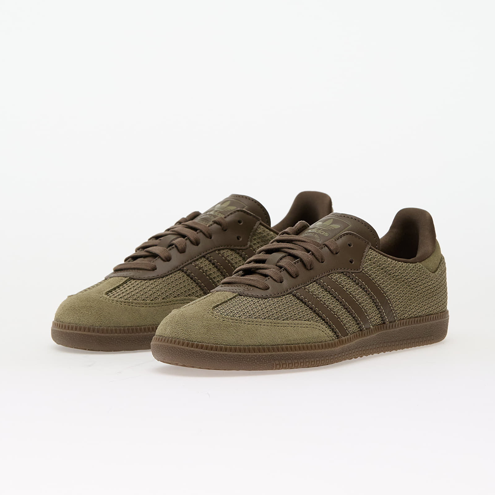 Férfi cipők adidas Samba Og Orbit Green/ Cardboard Brown/ Gum5