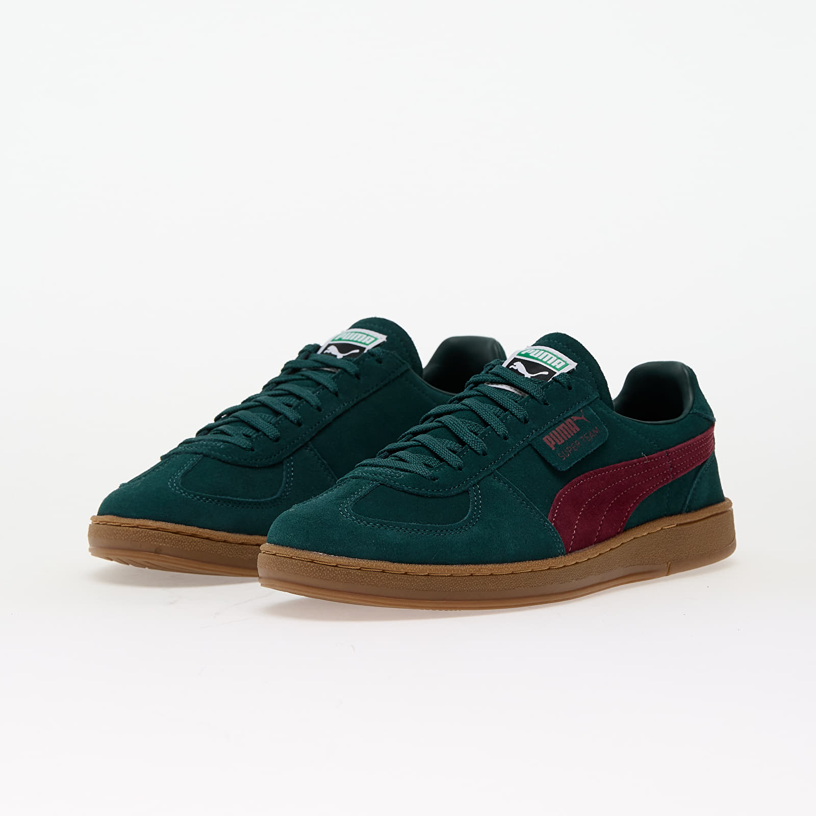 Férfi cipők Puma Super Team Green Terrain-Ruby Shimmer-Gum